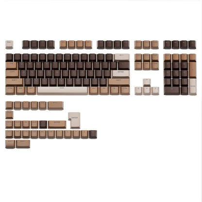 Mocha Mousse Top Backlit Cherry PBT Keycaps
