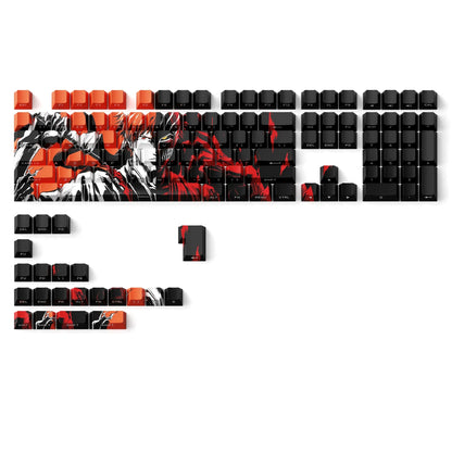 Bleach: Ichigo Kurosaki Side Backlit Cherry Doubleshot PBT Keycaps