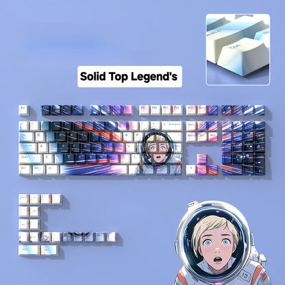 Astronaut Cherry PBT Keycaps