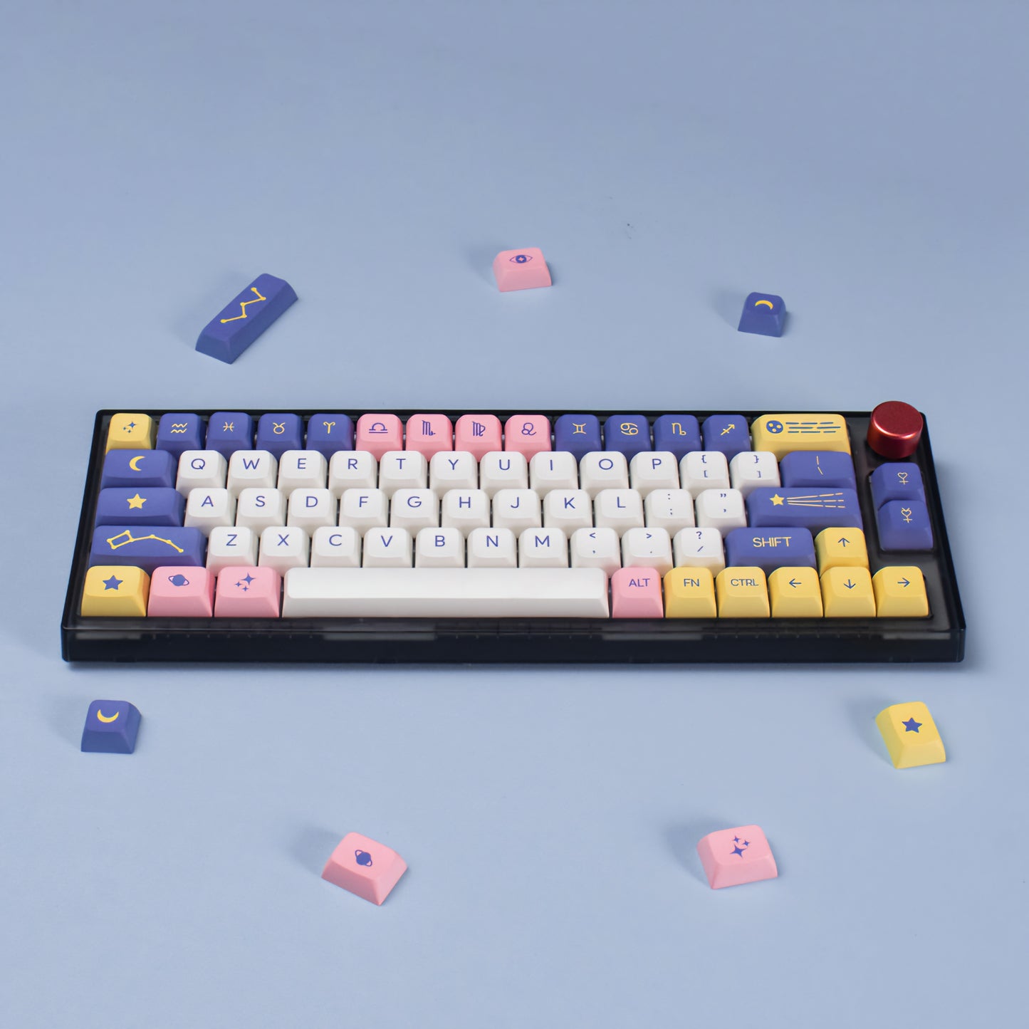 Astrology Inspired XDA PBT Keycaps