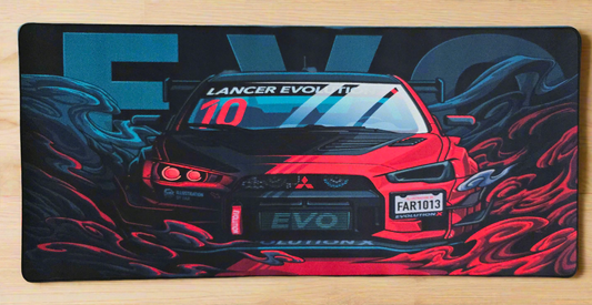 Mitsubishi Lancer Evo Premium Hybrid Control XXL Deskmat