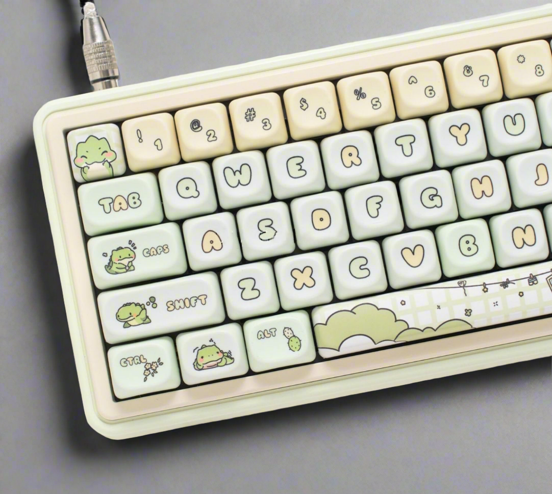 Dinosaurs MOA Profile PBT Keycaps