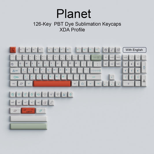 Star Planet XDA PBT Keycaps