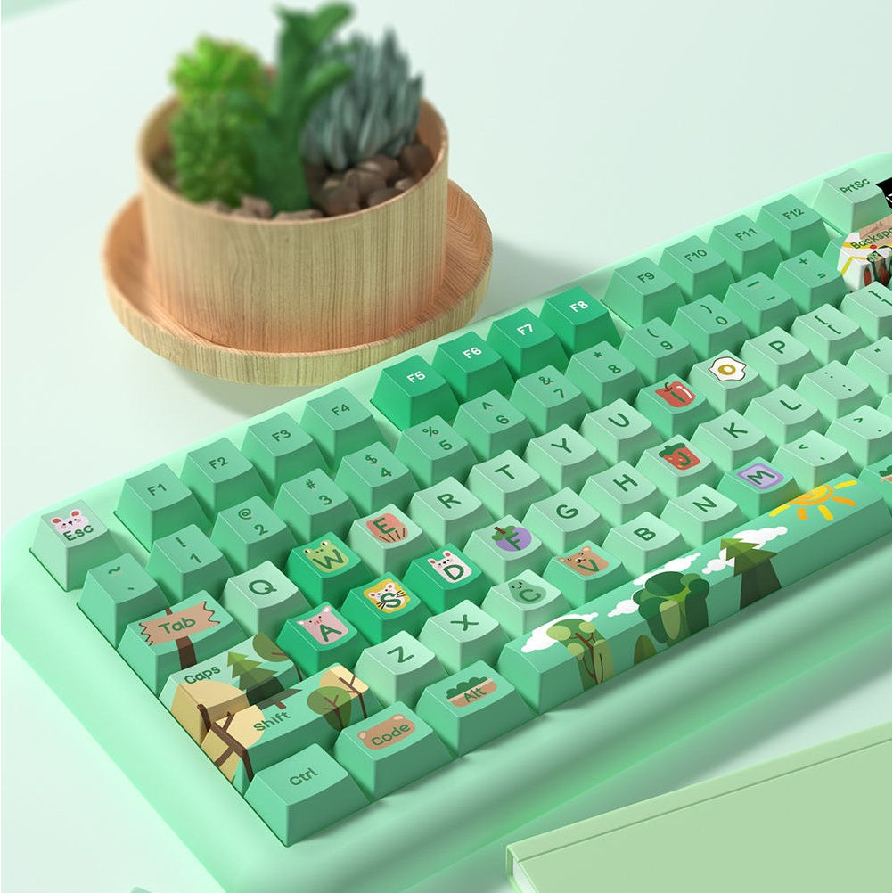 FOREST PARTY CHERRY PROFILE KEYCAP SET