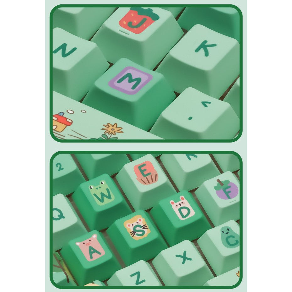 FOREST PARTY CHERRY PROFILE KEYCAP SET