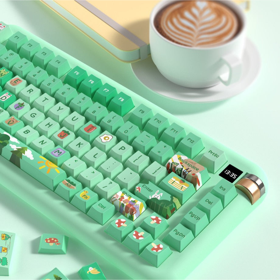 FOREST PARTY CHERRY PROFILE KEYCAP SET