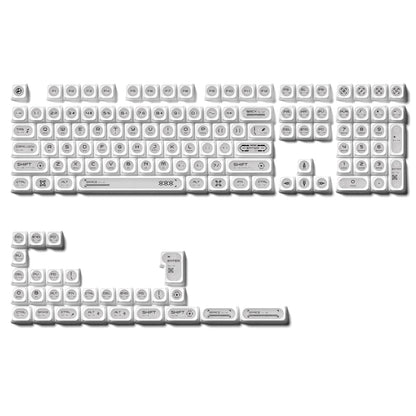Cats Eye New Concept White UV Printed Backlit Keycaps