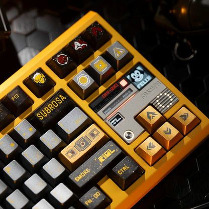 Delta Force: Subrosa D-Wolf High Quality PBT PC Metallic Paint Keycaps