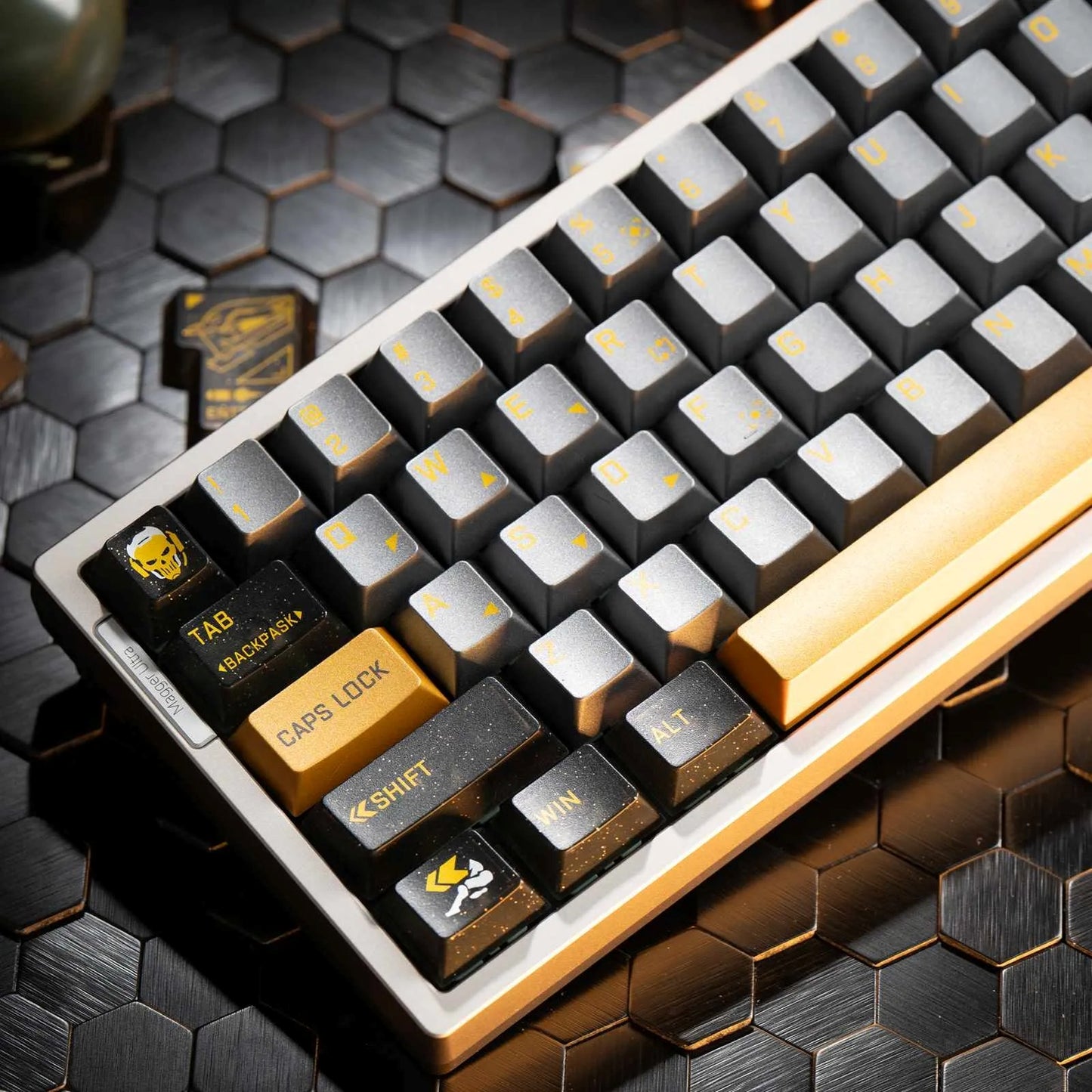 Delta Force: Subrosa D-Wolf High Quality PBT PC Metallic Paint Keycaps