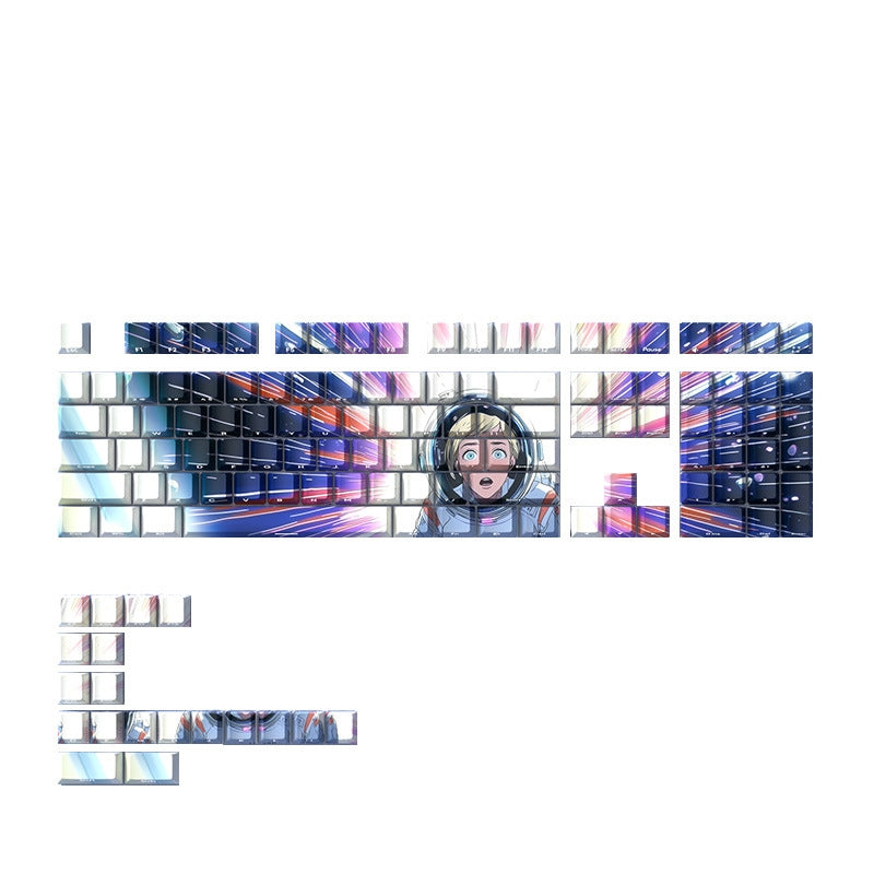 Astronaut Cherry PBT Keycaps