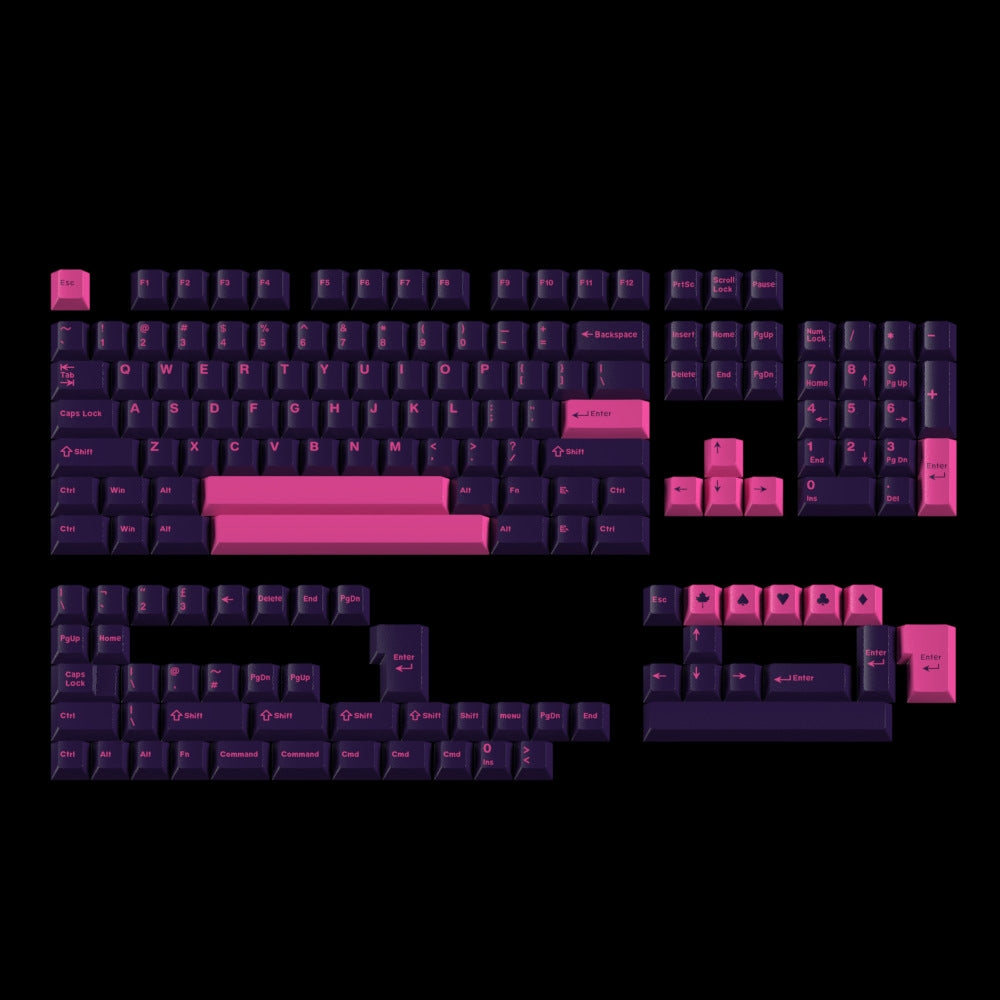 Vice City Nights Quality Cherry Doubleshot Keycaps