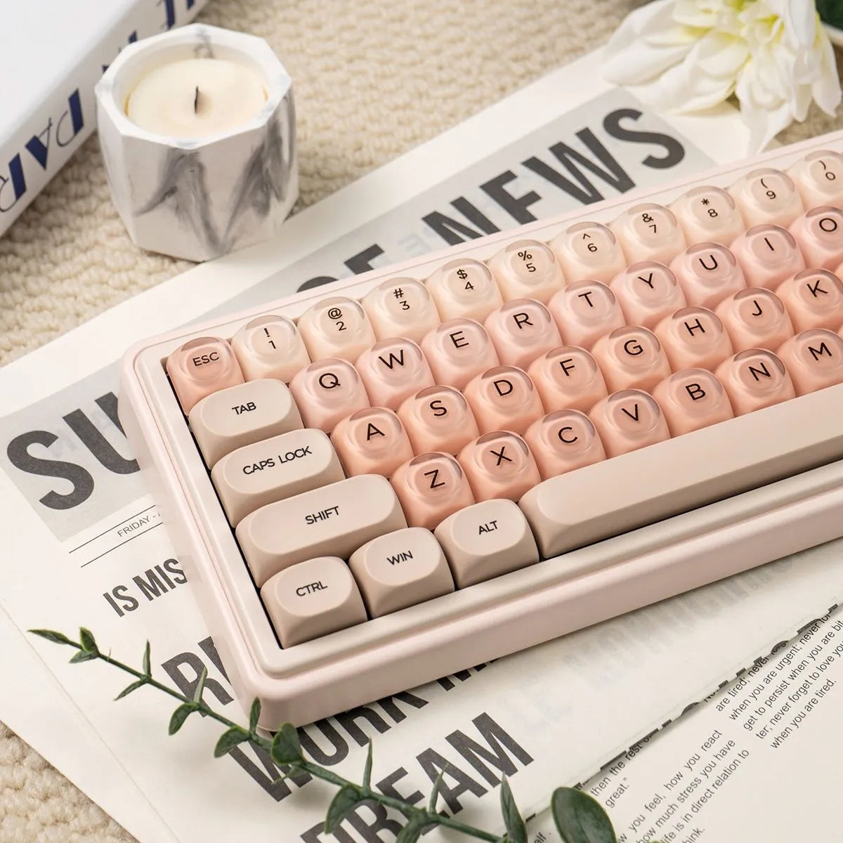 Foundation HOA Profile Translucent Keycaps