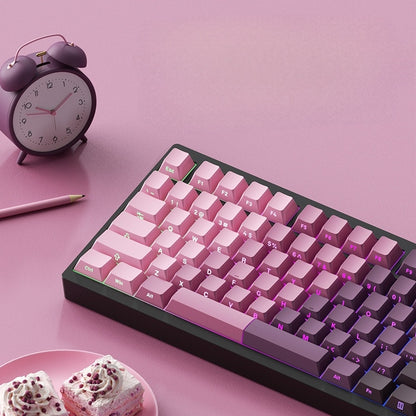 BLACKBERRY Diagonal Gradient Side Backlit Cherry Doubleshot Keycaps