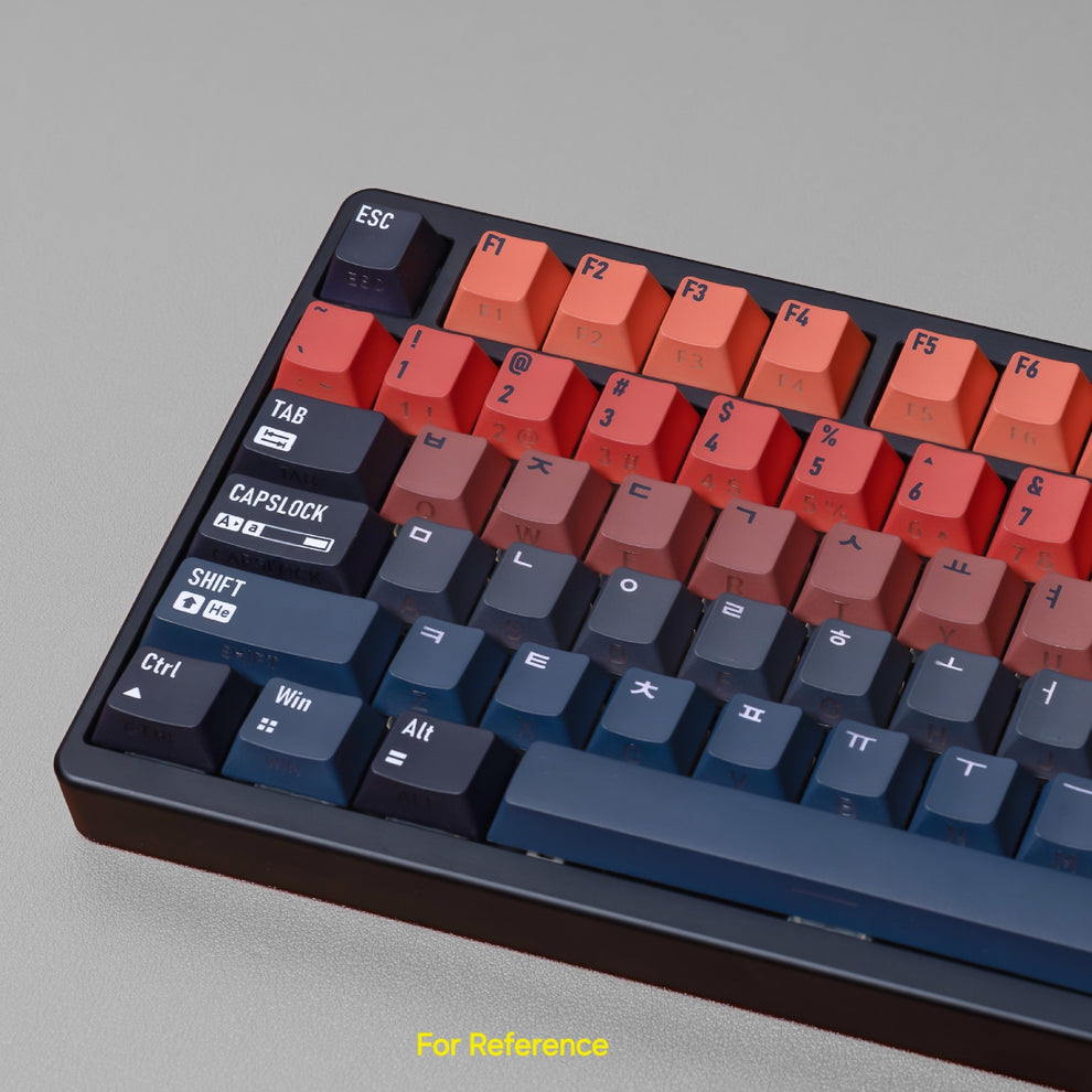 Keycaps Dual Color Uni Gradient Dual Legends Backlit Keycaps – CuriosityCaps