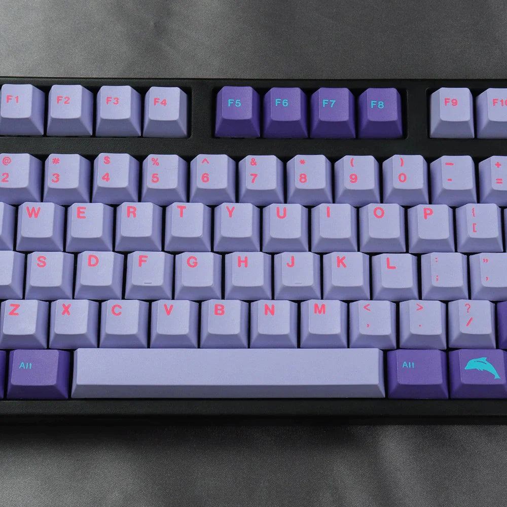 VAPORWAVE CHERRY PBT KEYCAPS