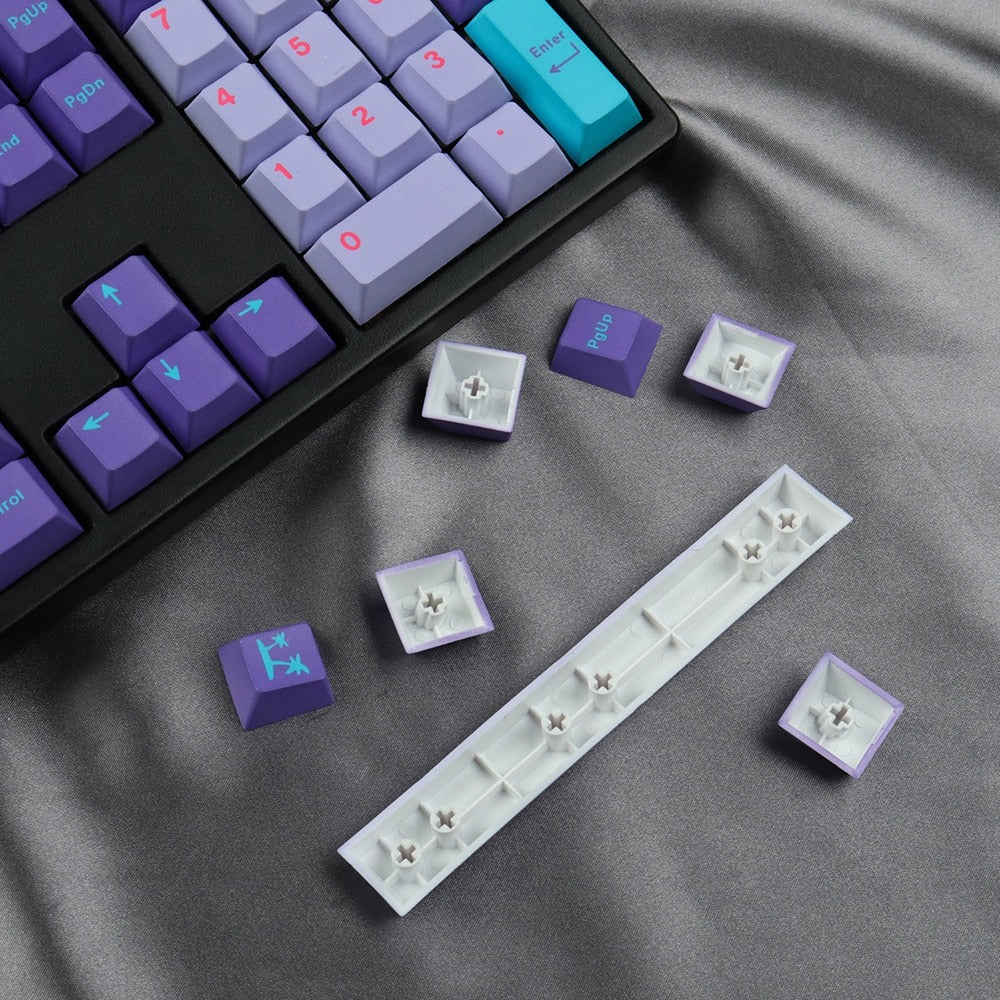 VAPORWAVE CHERRY PBT KEYCAPS