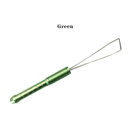 162mm 3 In 1 Detachable Keycaps Puller Tool Keycaps Removal for Mechanical Keyboard Aluminium Alloy Steel Wire