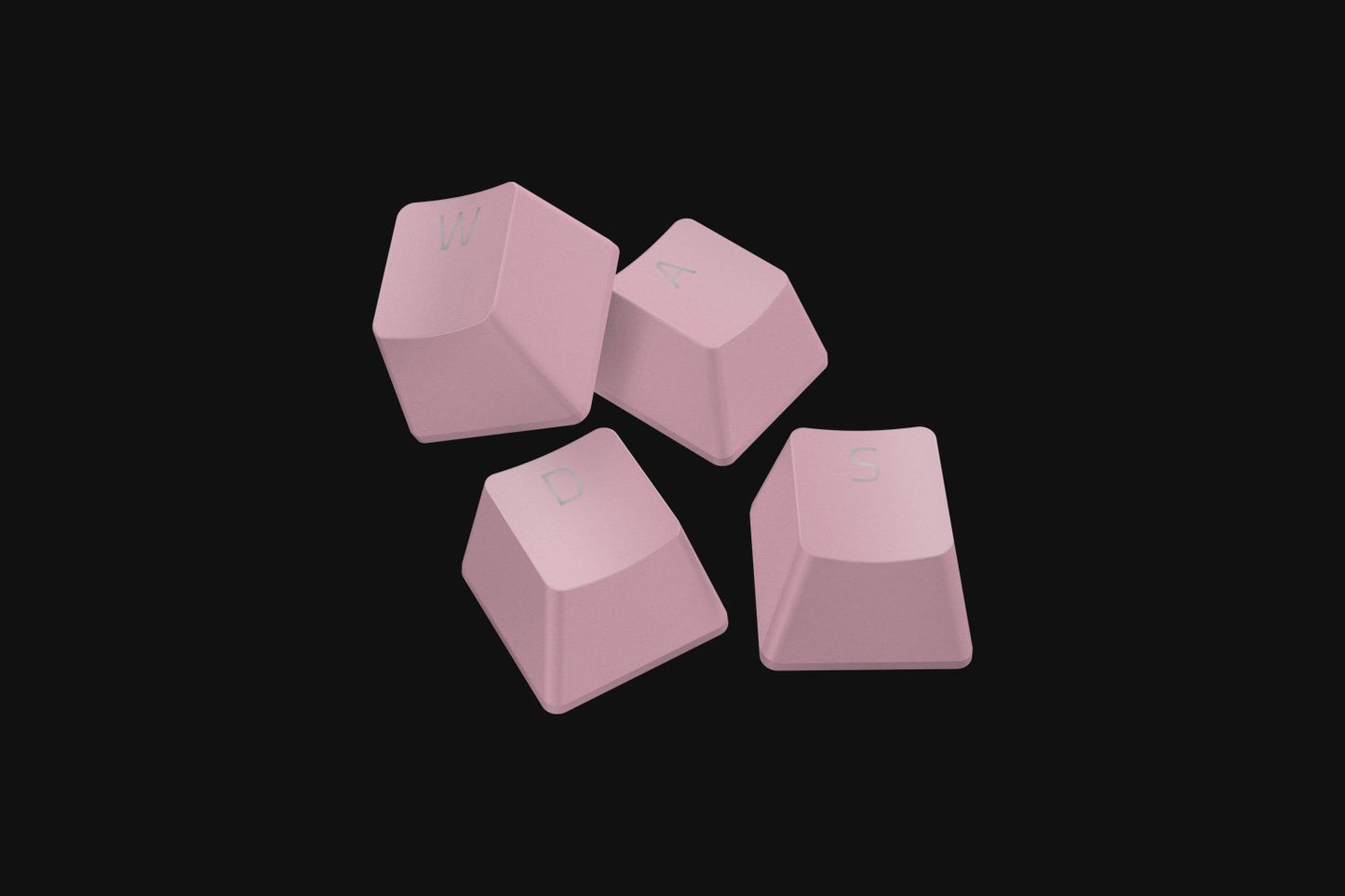 PRICE DROP Razer PBT Keycap Upgrade Set - Quartz Pink Shinethrough
