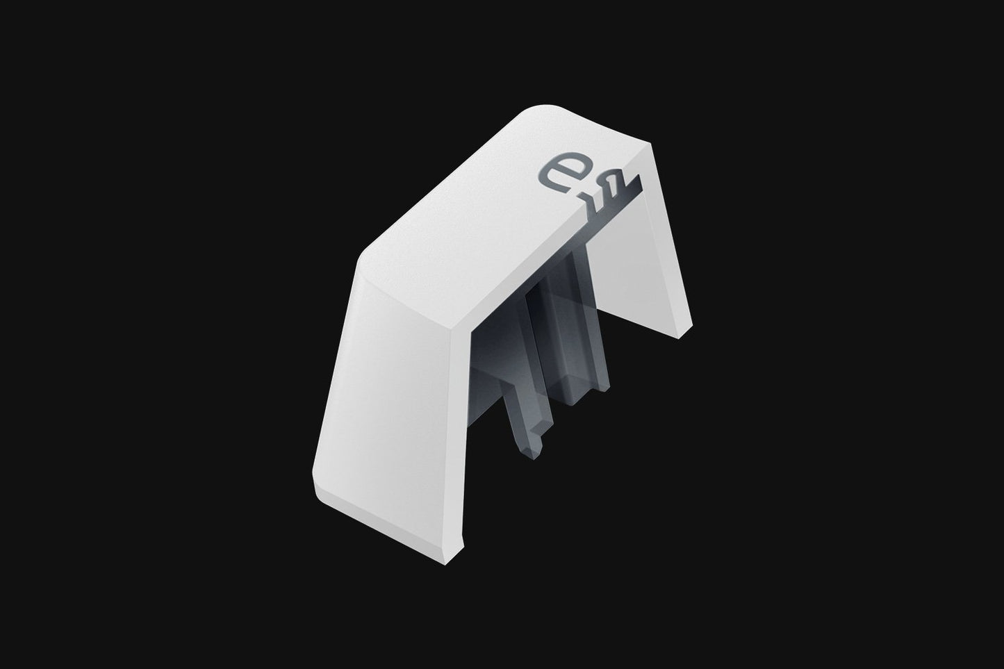 PRICE DROP Razer Shinethrough PBT Keycap & Coiled Cable Upgrade Set White Green