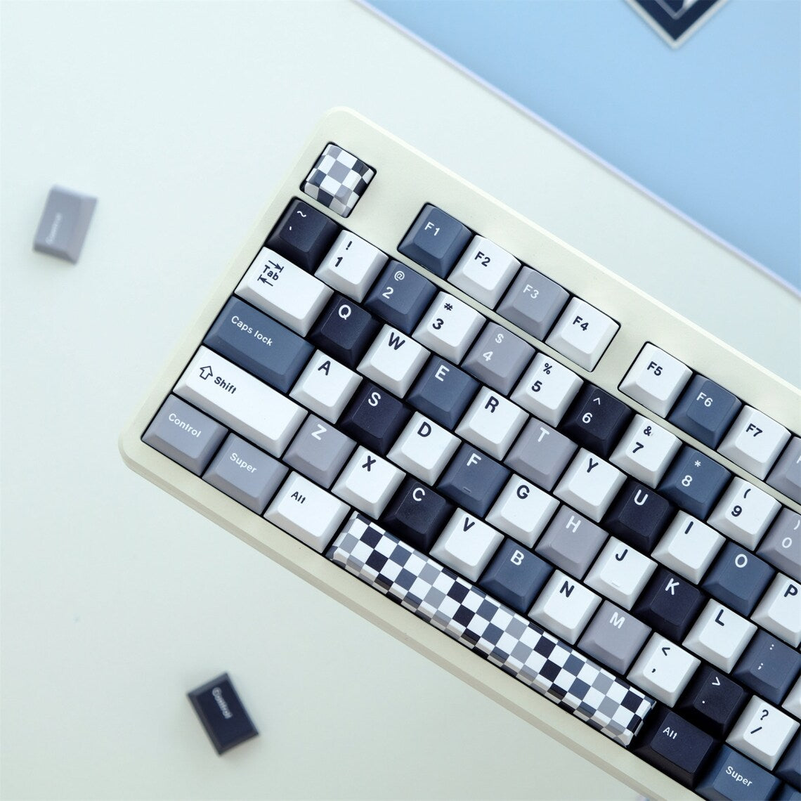 Mosaic Cherry PBT Clone Keycaps