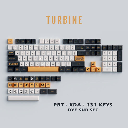 Turbine XDA PBT Keycaps