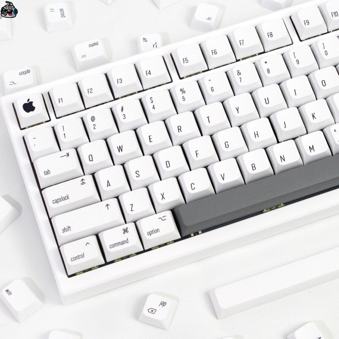 Apple Mac Style XDA PBT Keycaps