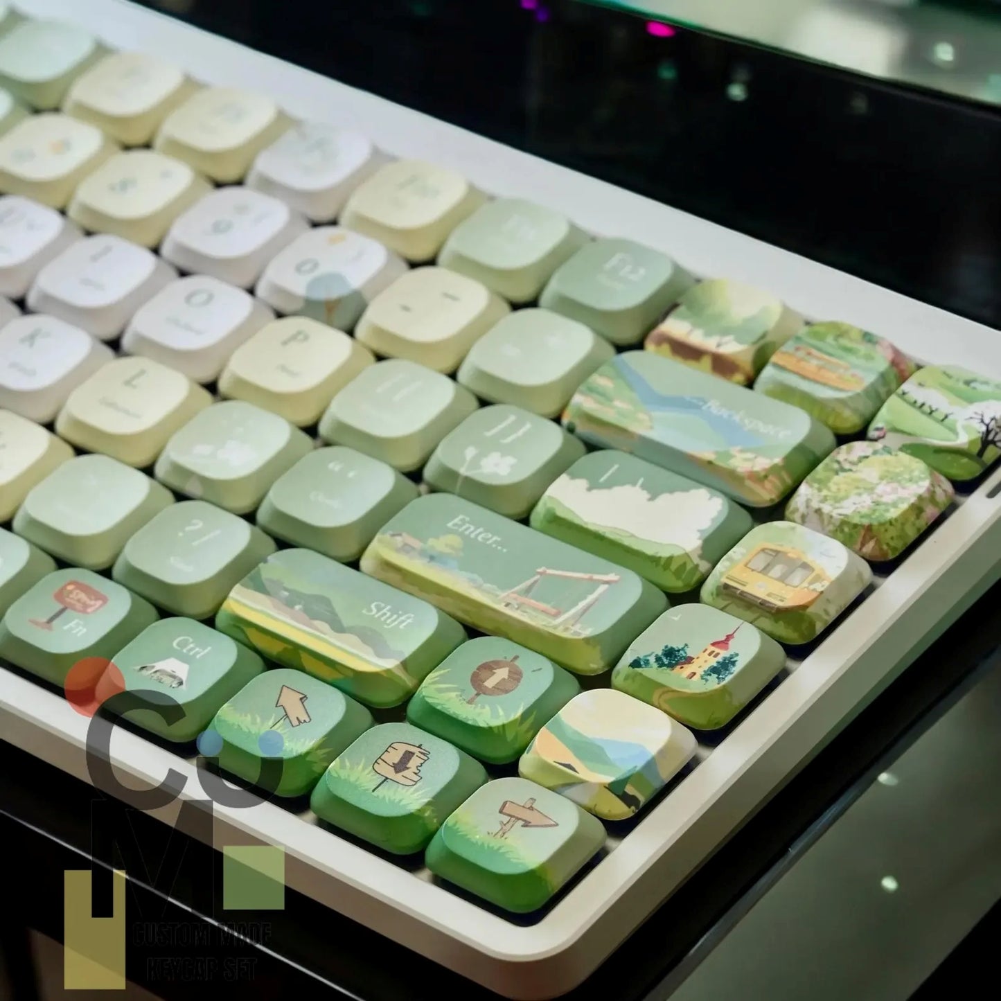 Wanderlust Low Profile PBT Keycaps