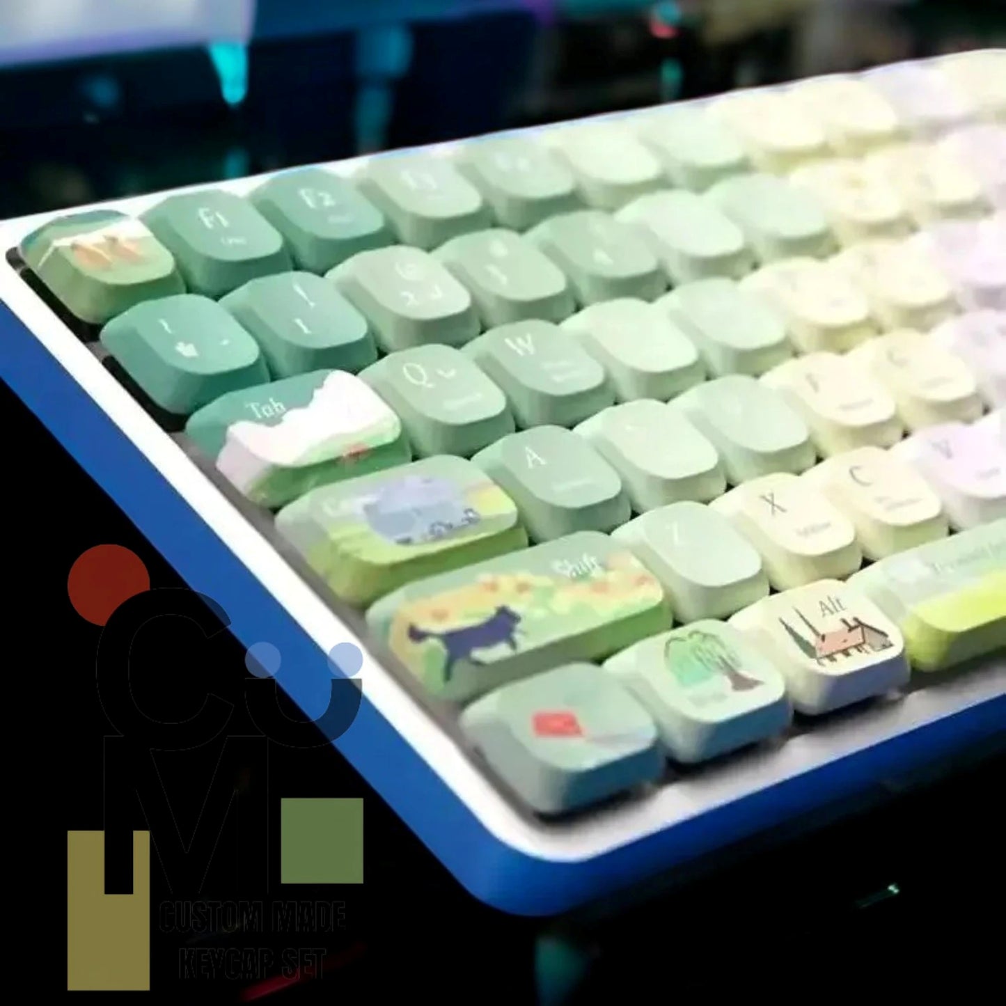 Wanderlust Low Profile PBT Keycaps