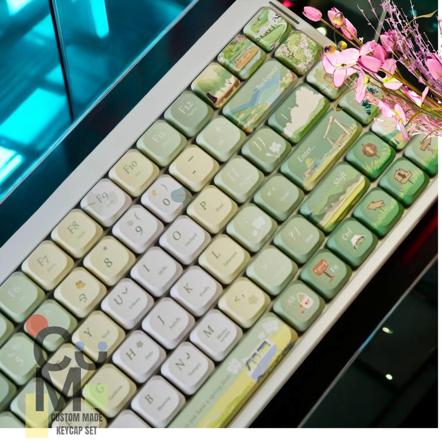 Wanderlust Low Profile PBT Keycaps