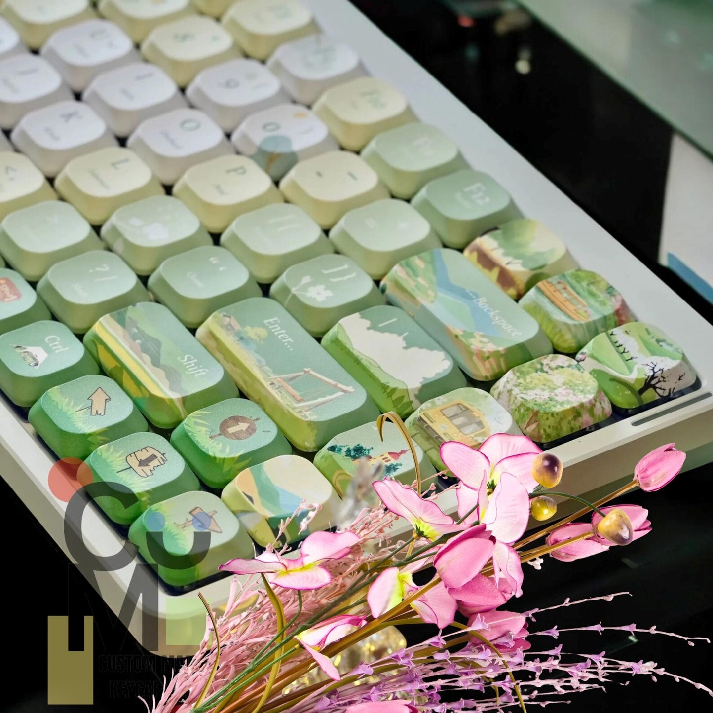 Wanderlust Low Profile PBT Keycaps