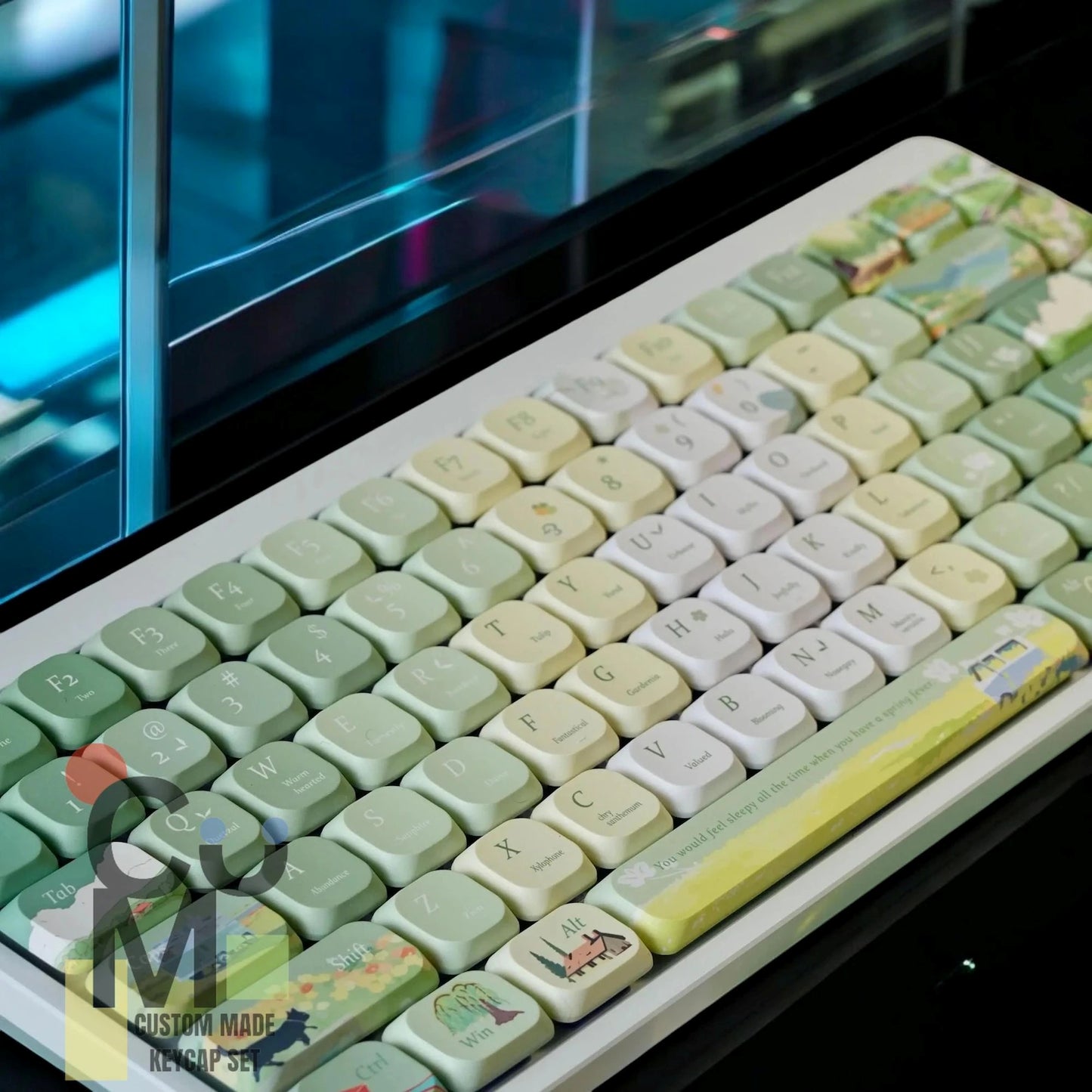 Wanderlust Low Profile PBT Keycaps