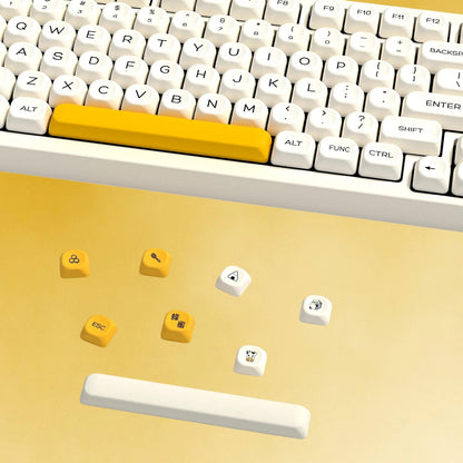 Milk & Honey MOA PBT Keycaps Mac Compatible