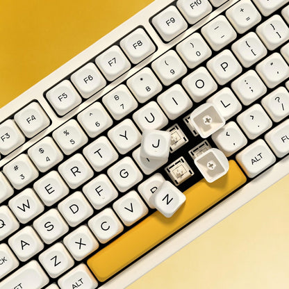Milk & Honey MOA PBT Keycaps Mac Compatible