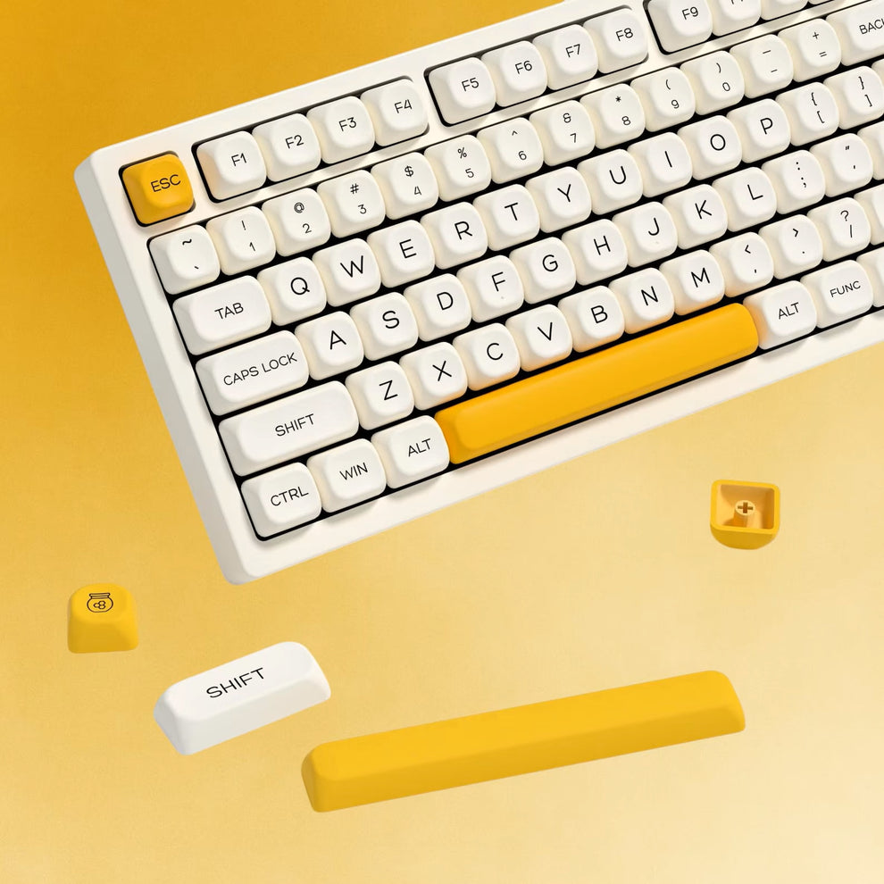 Milk & Honey MOA PBT Keycaps Mac Compatible – CuriosityCaps