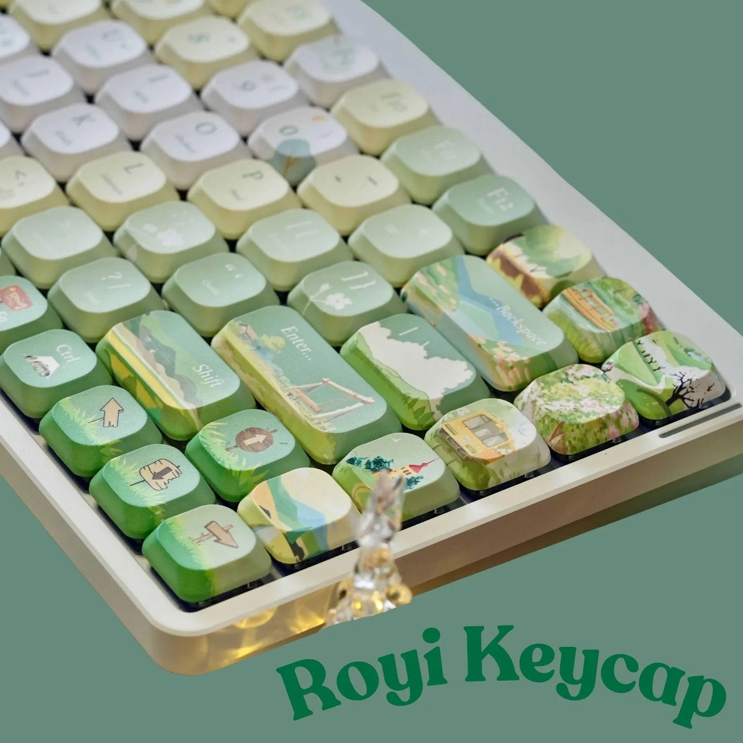 Wanderlust Low Profile PBT Keycaps