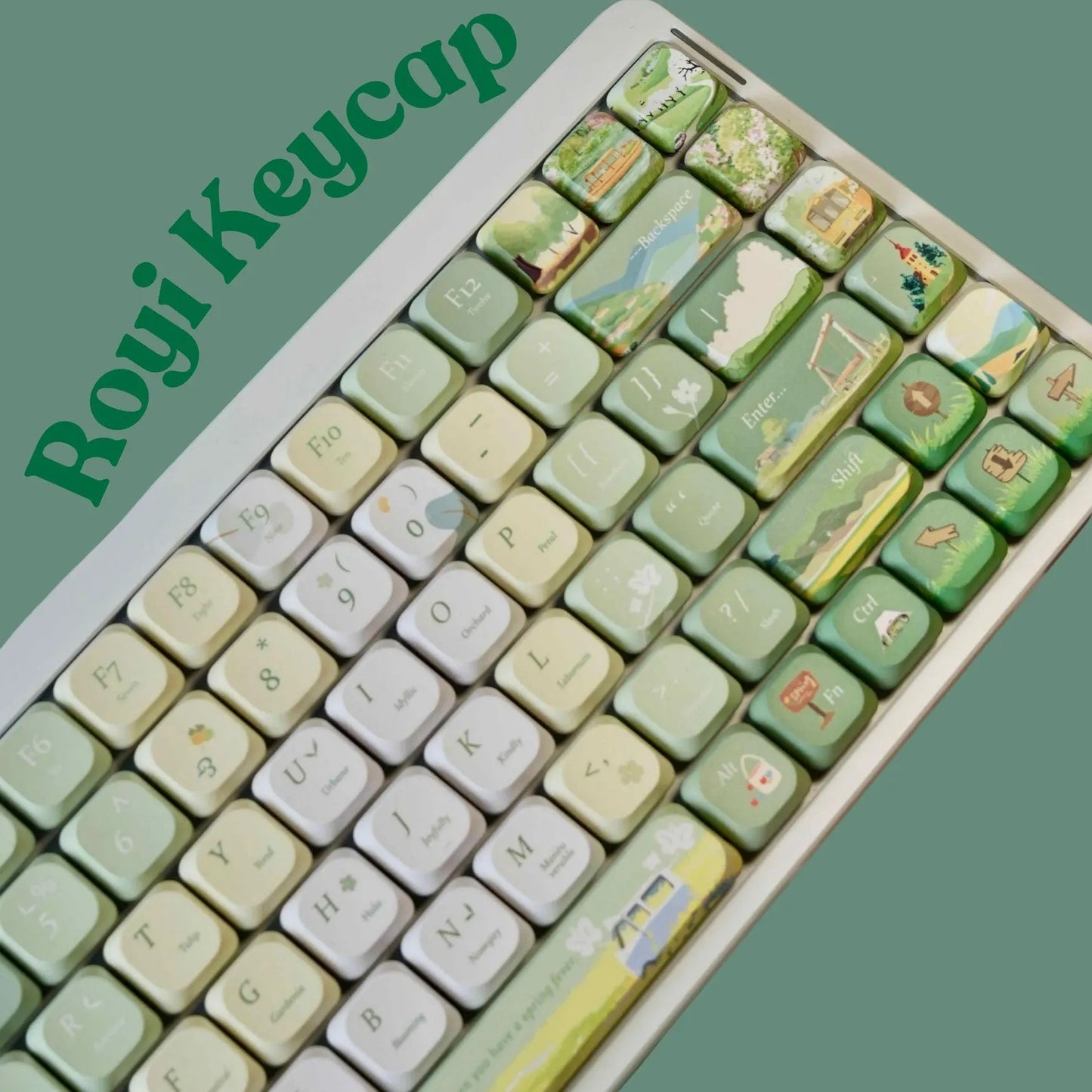 Wanderlust Low Profile PBT Keycaps