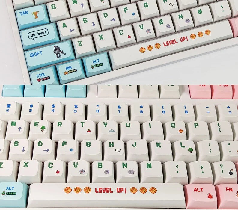 Dragon Quest XDA PBT Keycaps