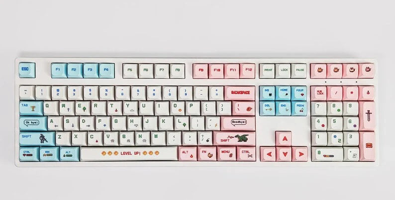 Dragon Quest XDA PBT Keycaps