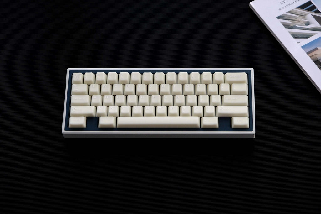 Aifei Marble Themed Double Shot Milk White PBT Keycaps