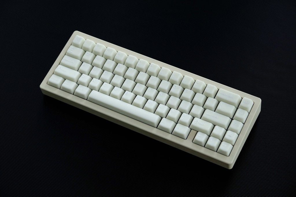 Aifei Marble Themed Double Shot Milk White PBT Keycaps