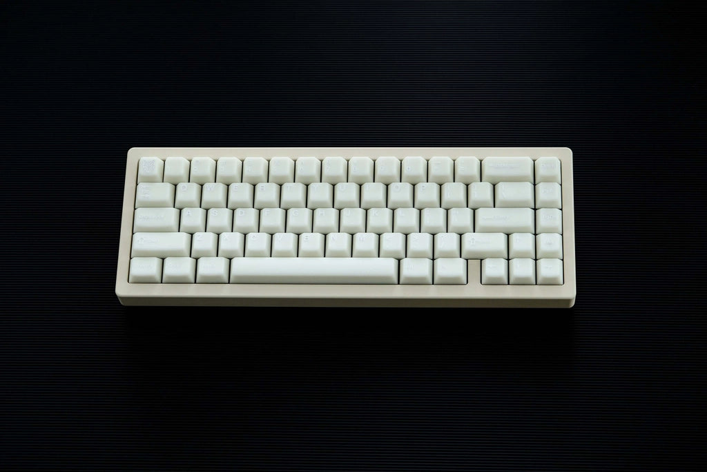 Aifei Marble Themed Double Shot Milk White PBT Keycaps