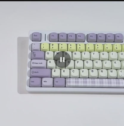 Taro Paste MOA PBT Keycaps