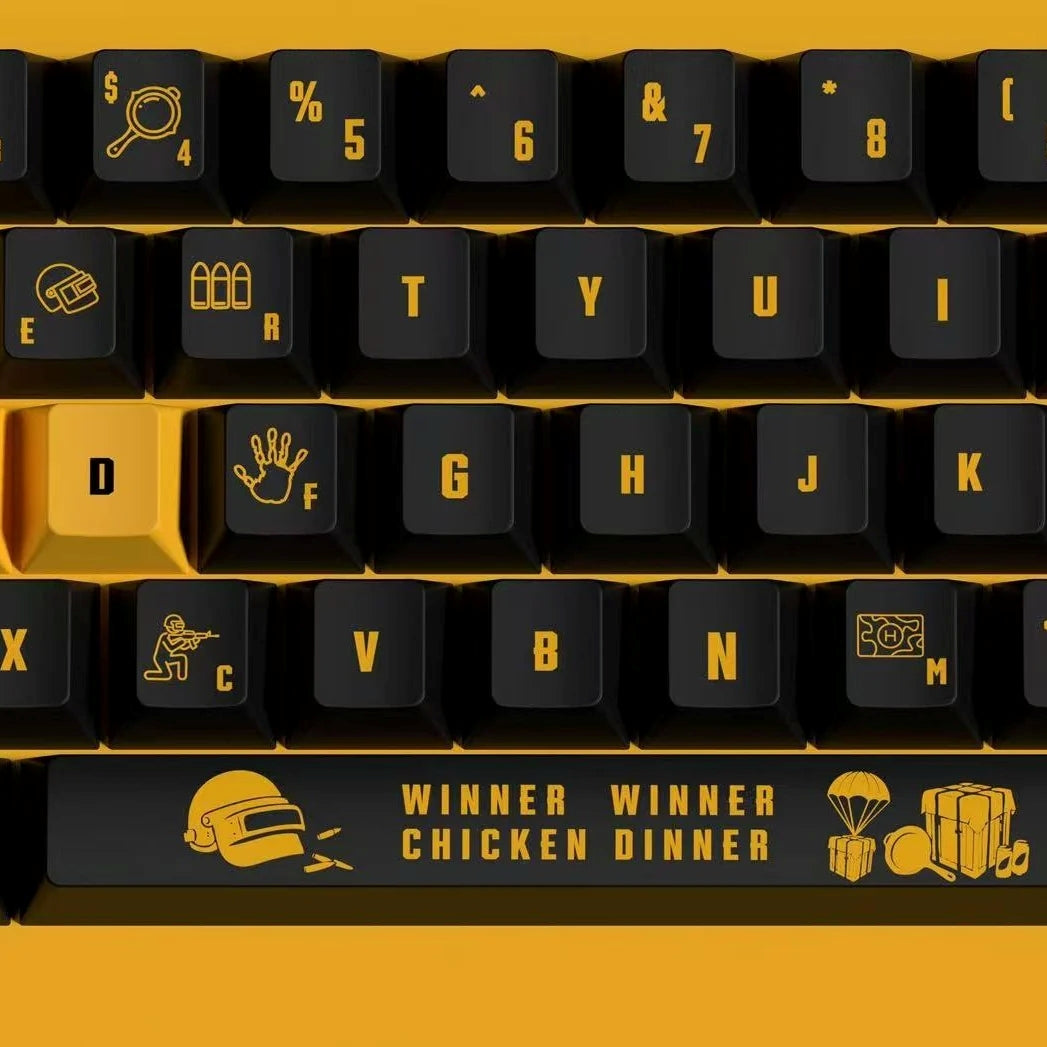 PUBG Cherry PBT Keycaps