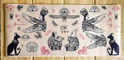 Ancient Egypt Premium Beige Control Surface XXL Deskmat