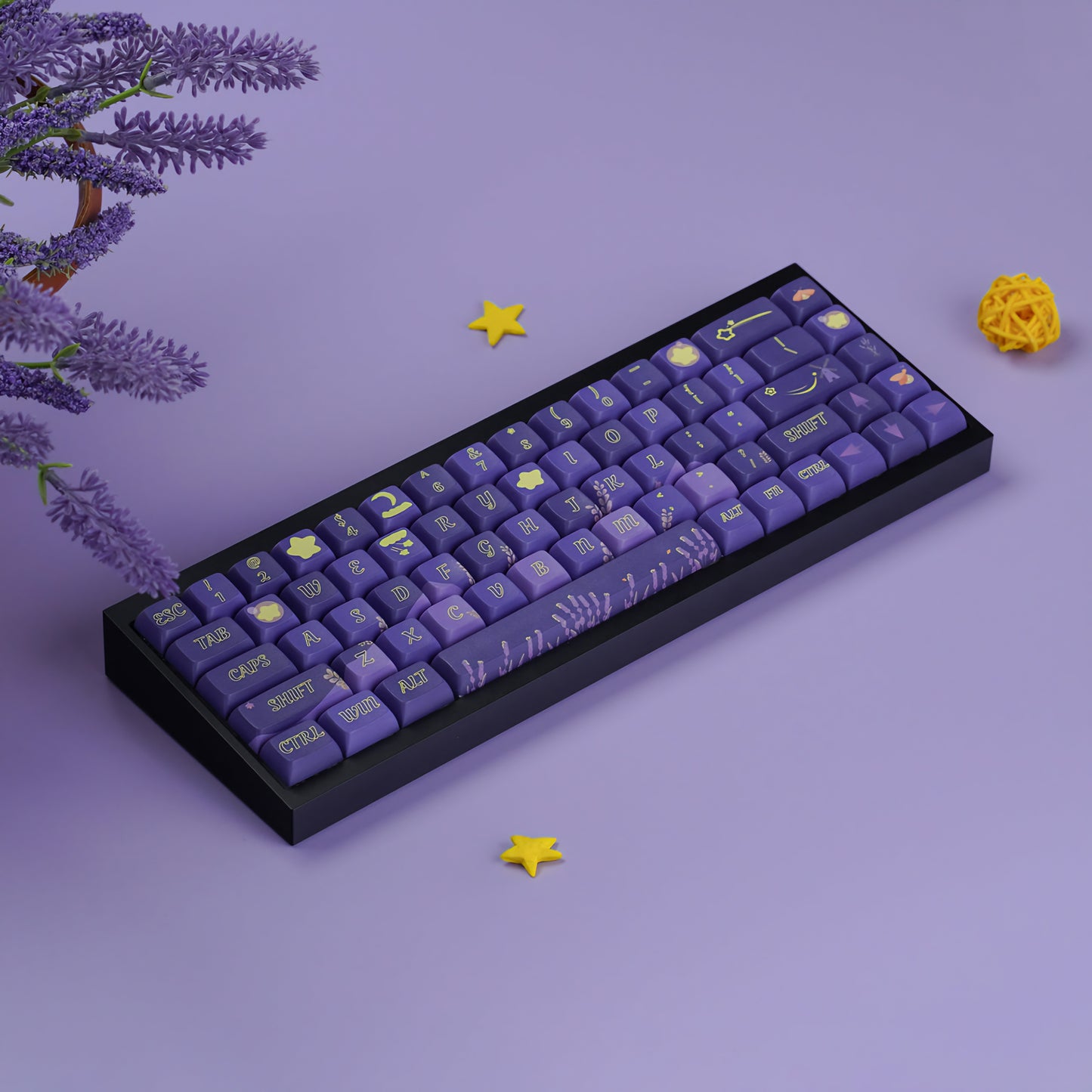 Lavender XDA PBT Keycaps