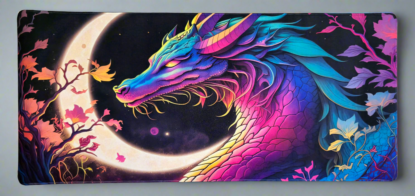 Night Dragon Premium Hybrid Control XXL 5mm Deskmat