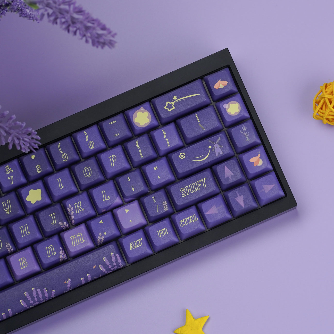 Lavender XDA PBT Keycaps