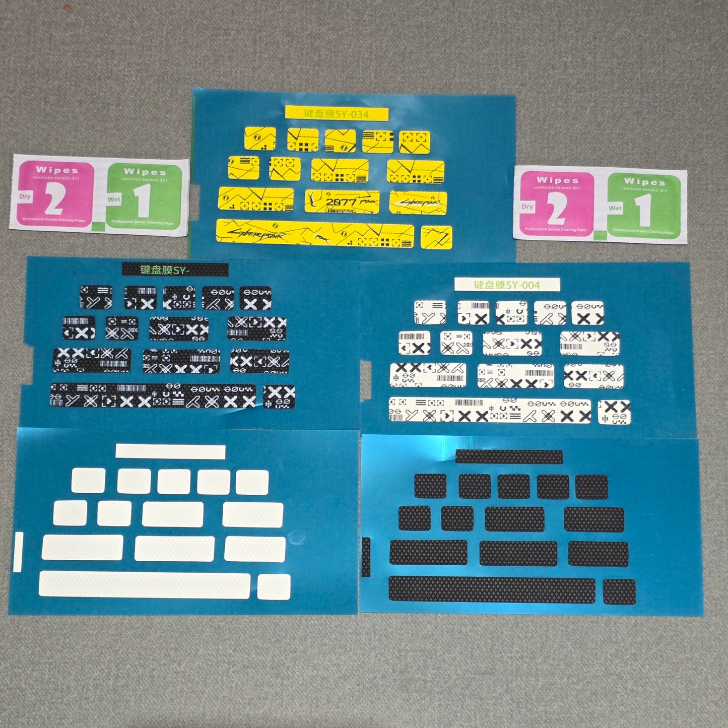 Universal Anti Slip Pads For Keyboard Keycaps