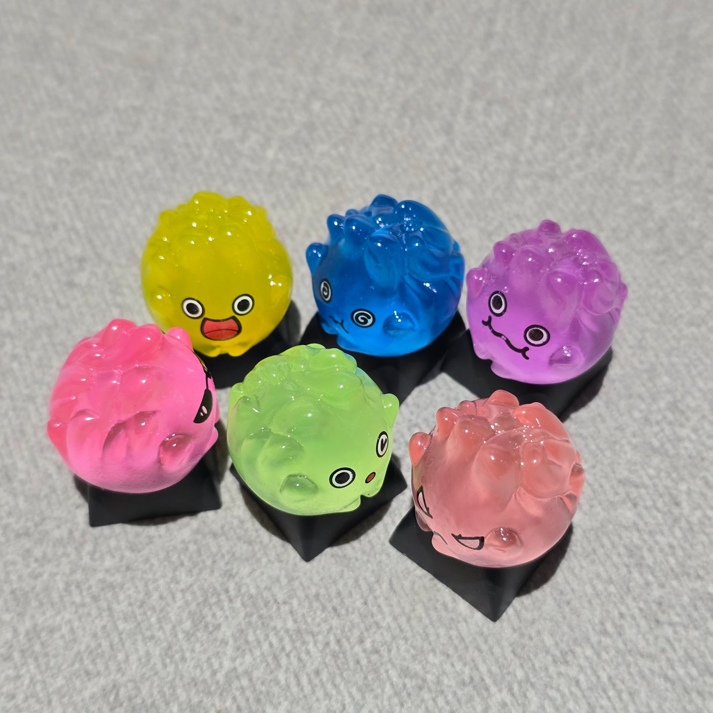 Angry Birds Resin Artisan Keycaps