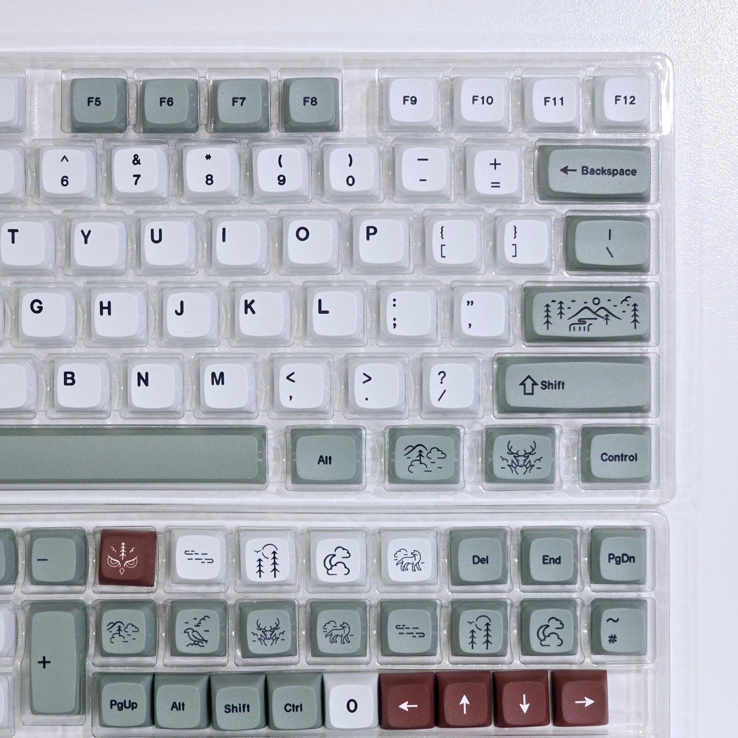 Mist Premium XDA PBT Keycaps